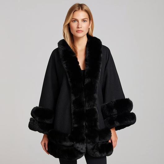 Fur Cape Jacket
