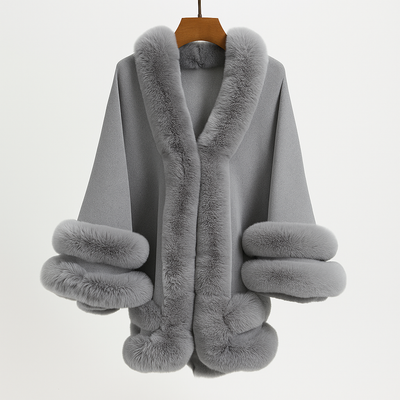 Fur Cape Jacket