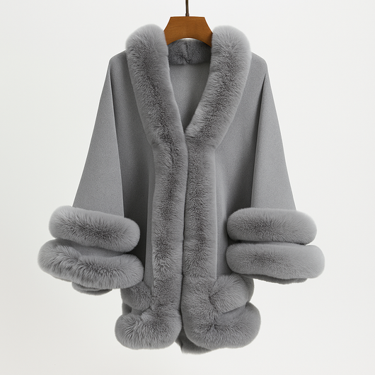 Fur Cape Jacket