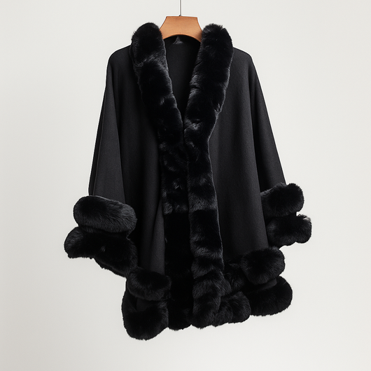 Fur Cape Jacket