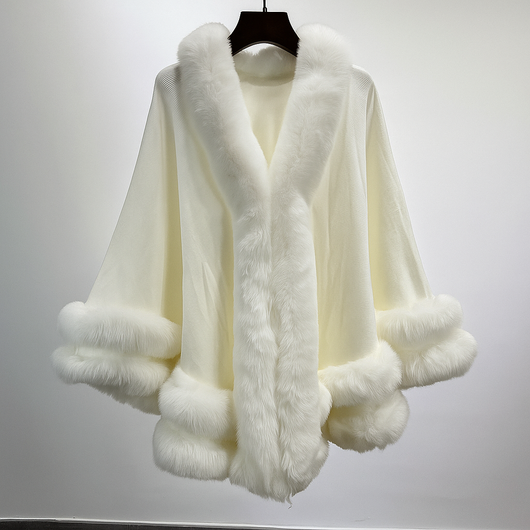 Fur Cape Jacket