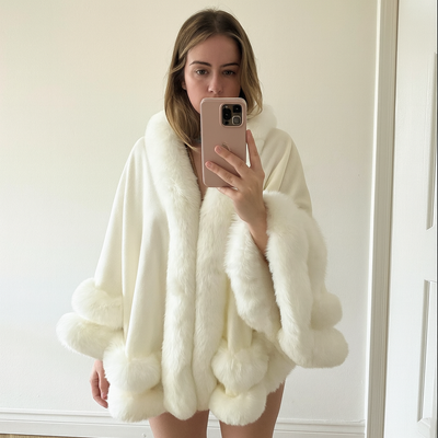 Fur Cape Jacket